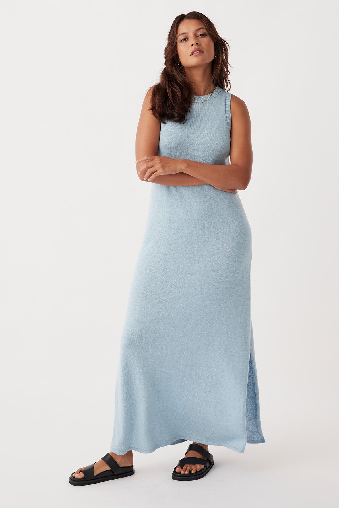 Izi Maxi Dress - Sky