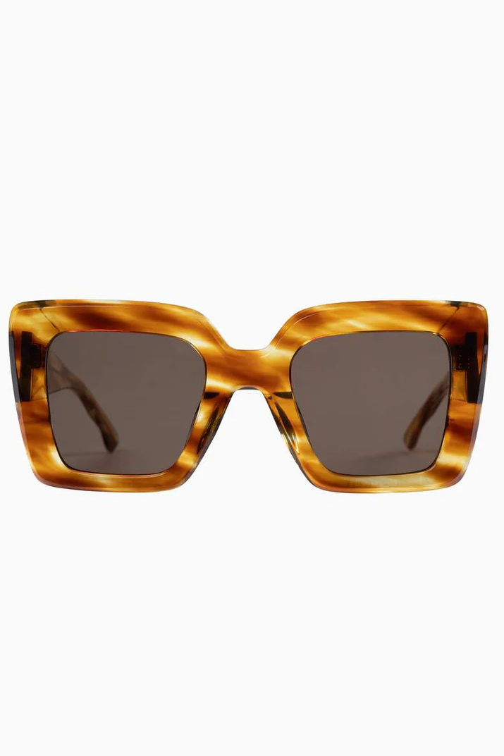 Amour | Sunglasses - Butterscotch Tort / Brown Lens