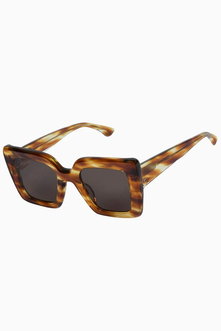 Amour | Sunglasses - Butterscotch Tort / Brown Lens