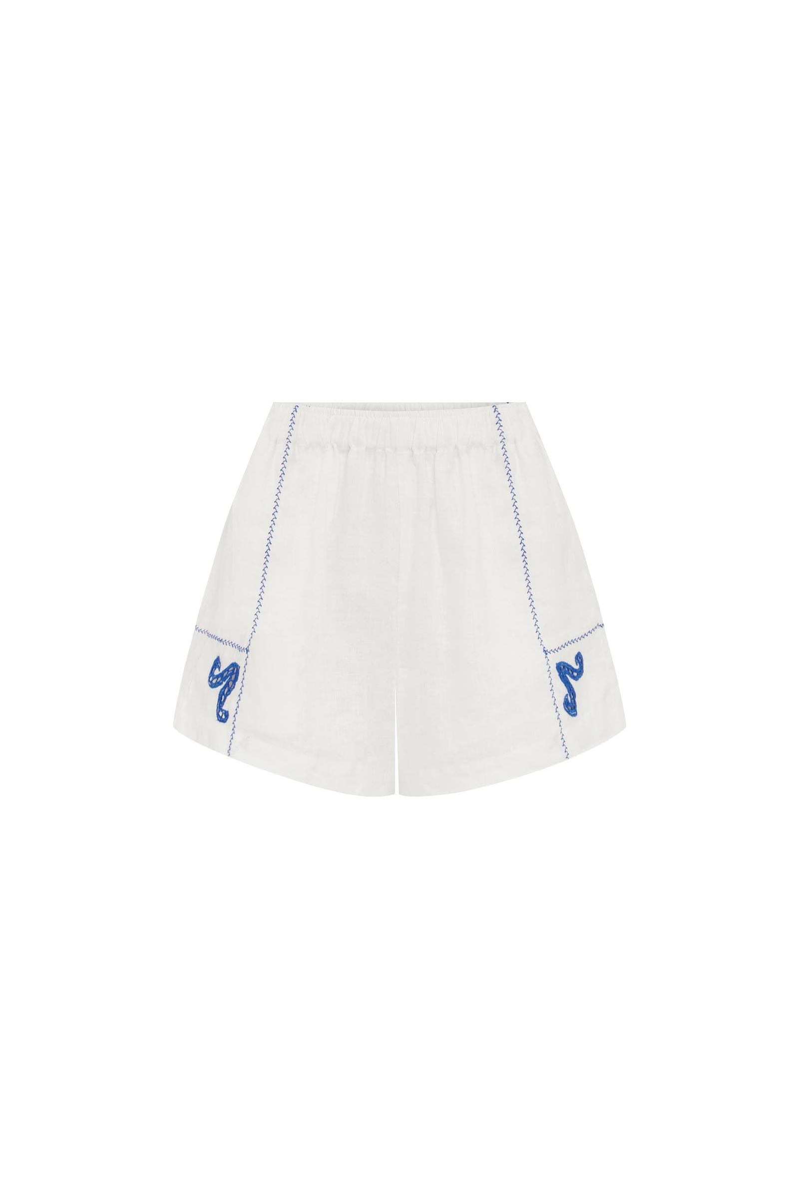 Aries Linen Short - Bone