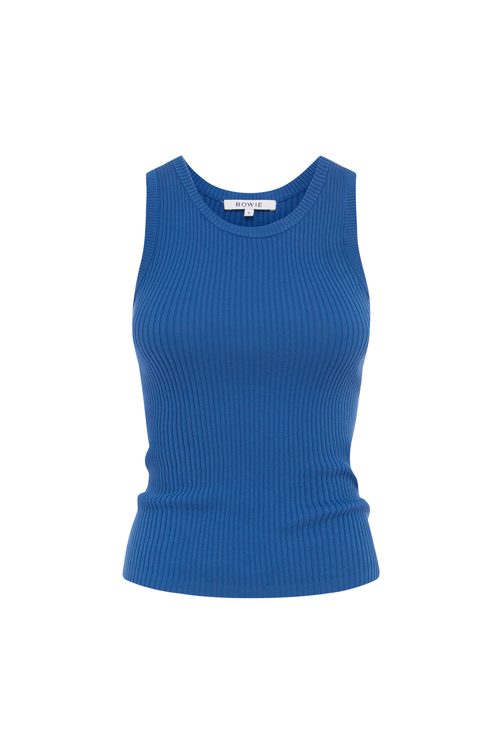 Avery Knit Tank - Cobalt Blue