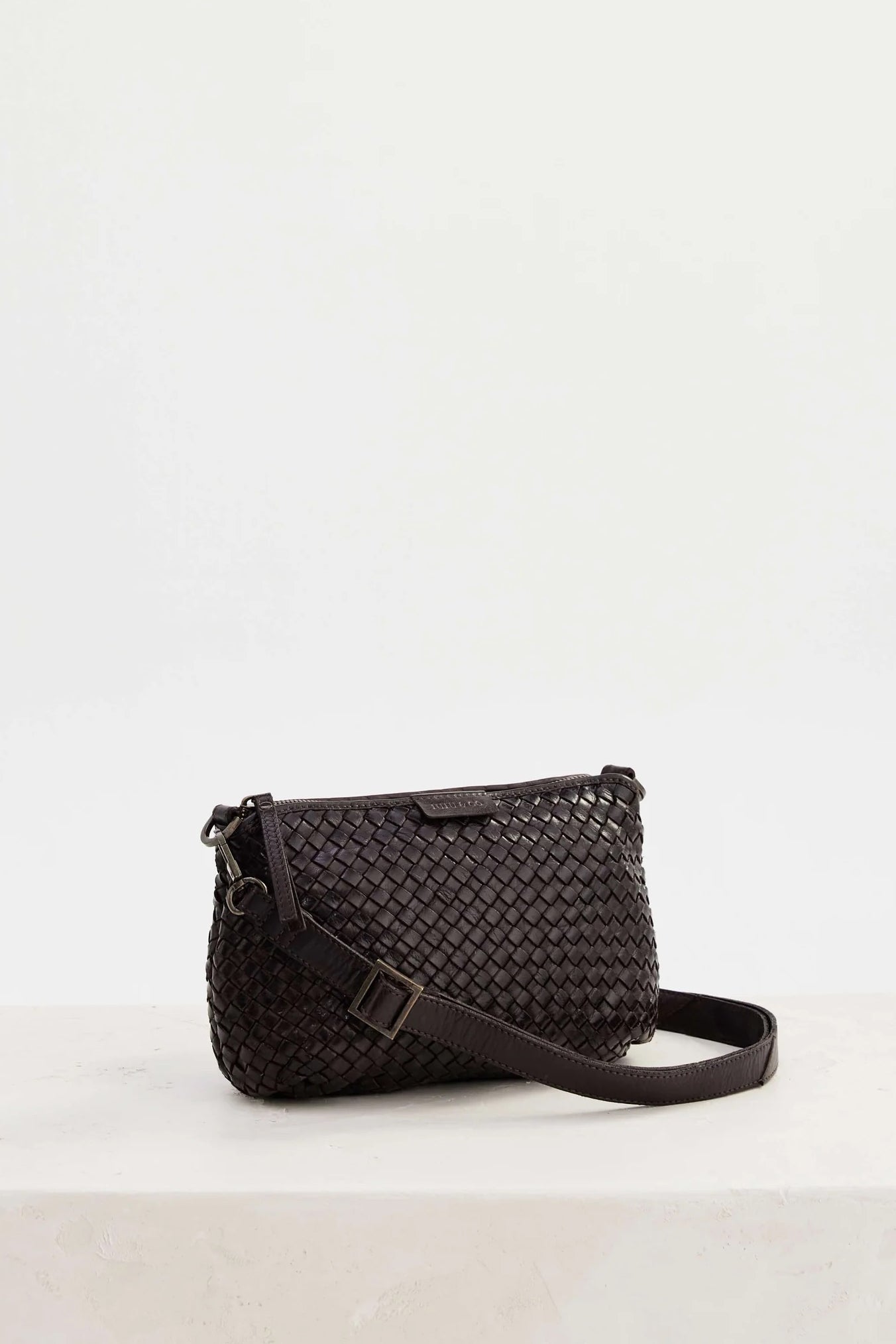 Basque Crossbody Bag - Chocolate