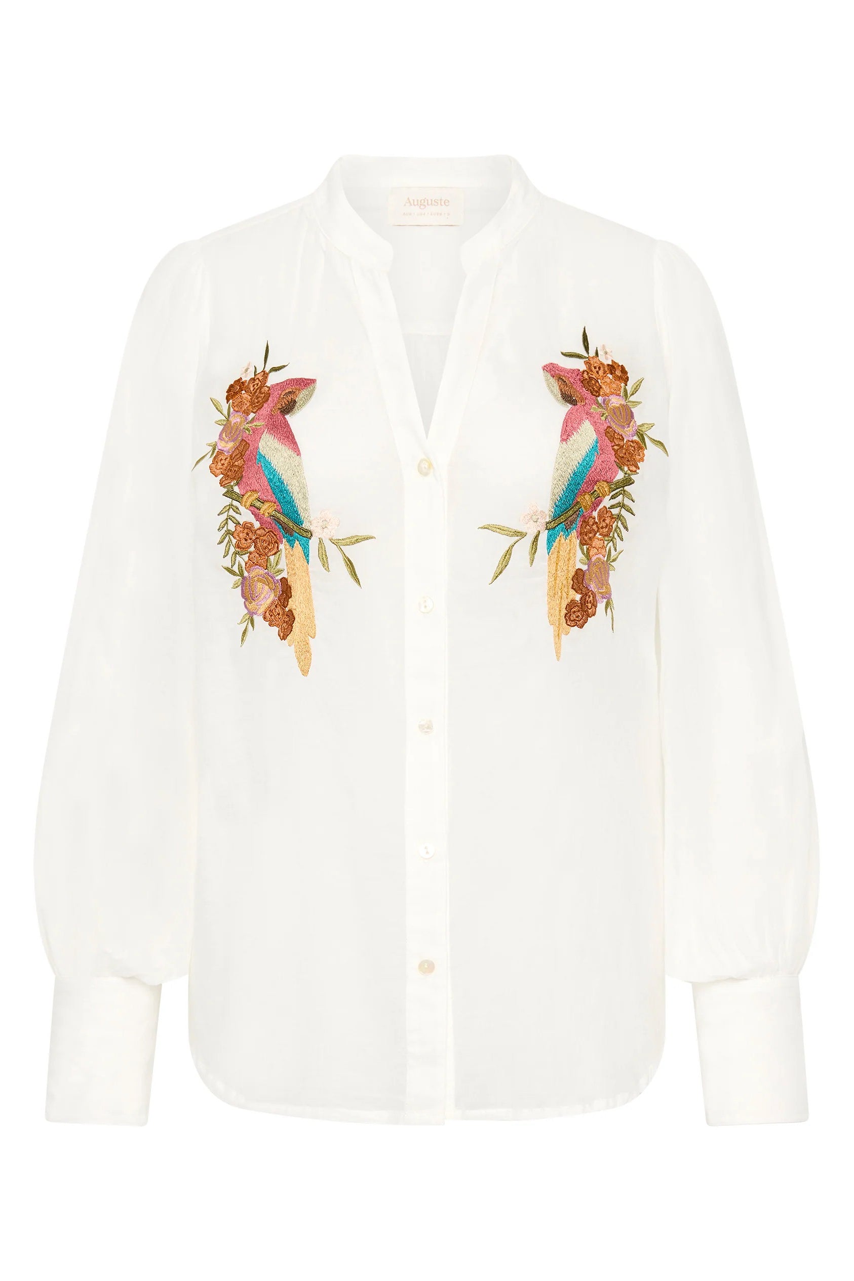 Birdie Blouse - White