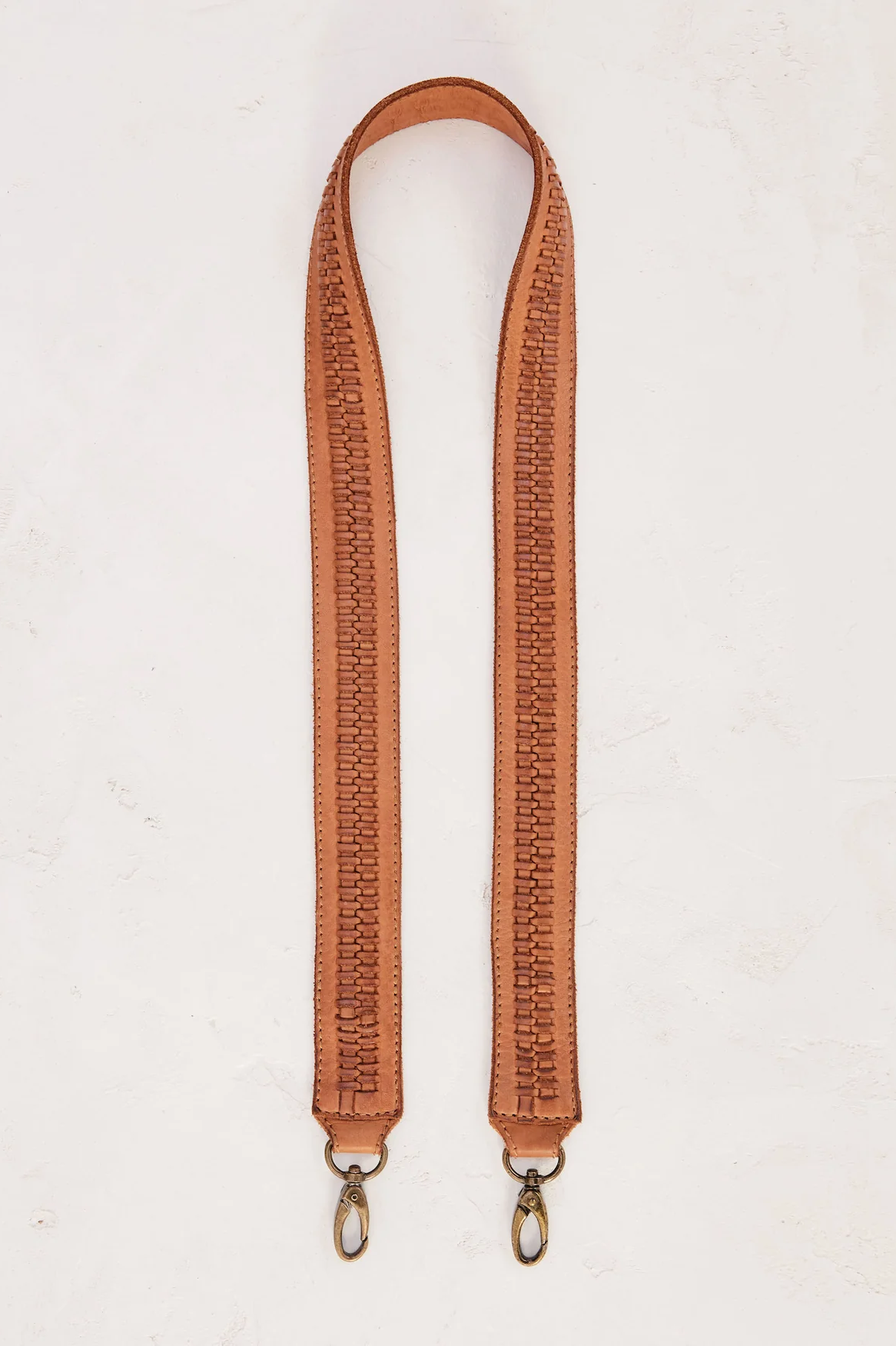 Braided Strap Long - Tan