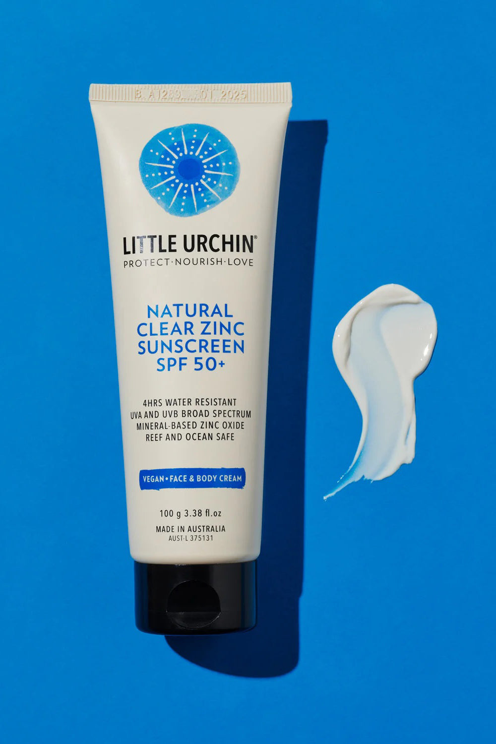 Natural Clear Zinc Sunscreen SPF50+ 100g