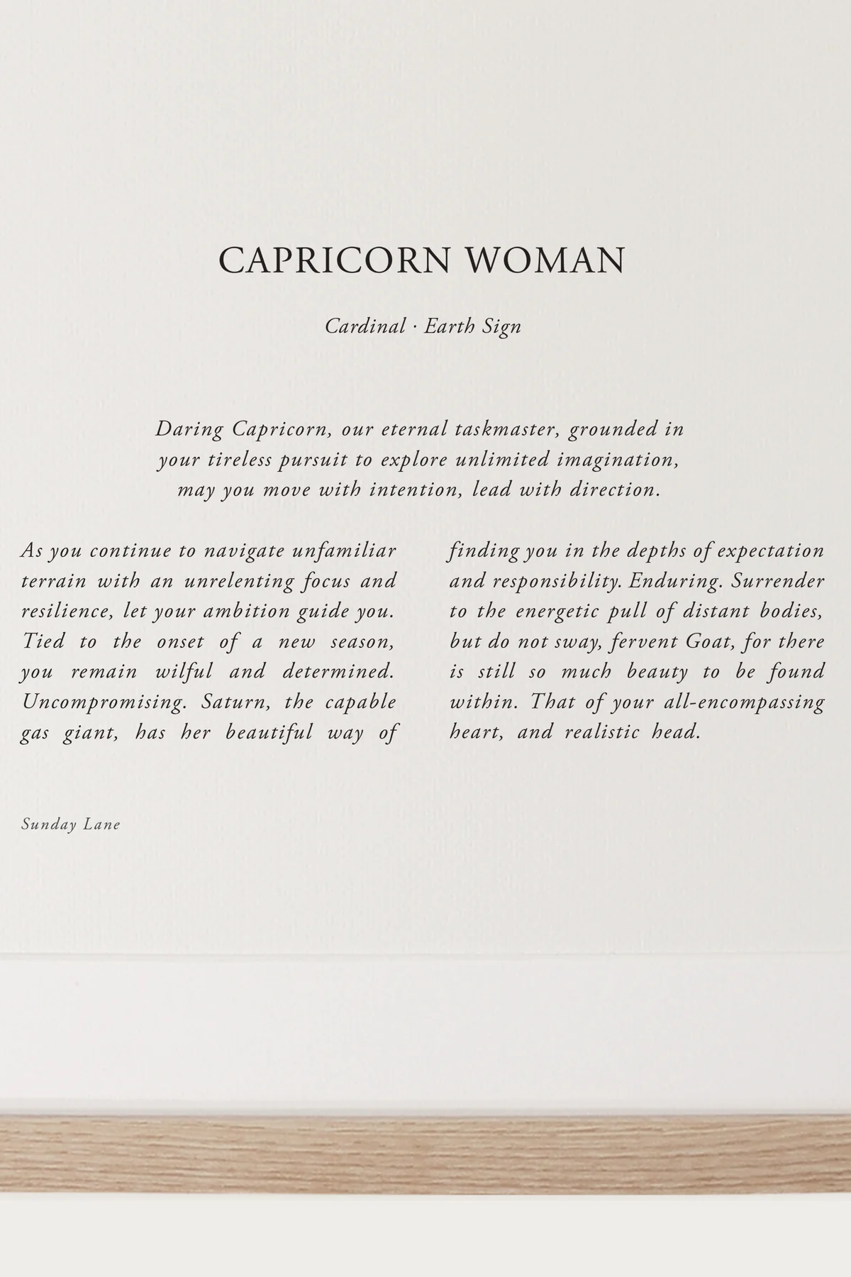 Capricorn  5