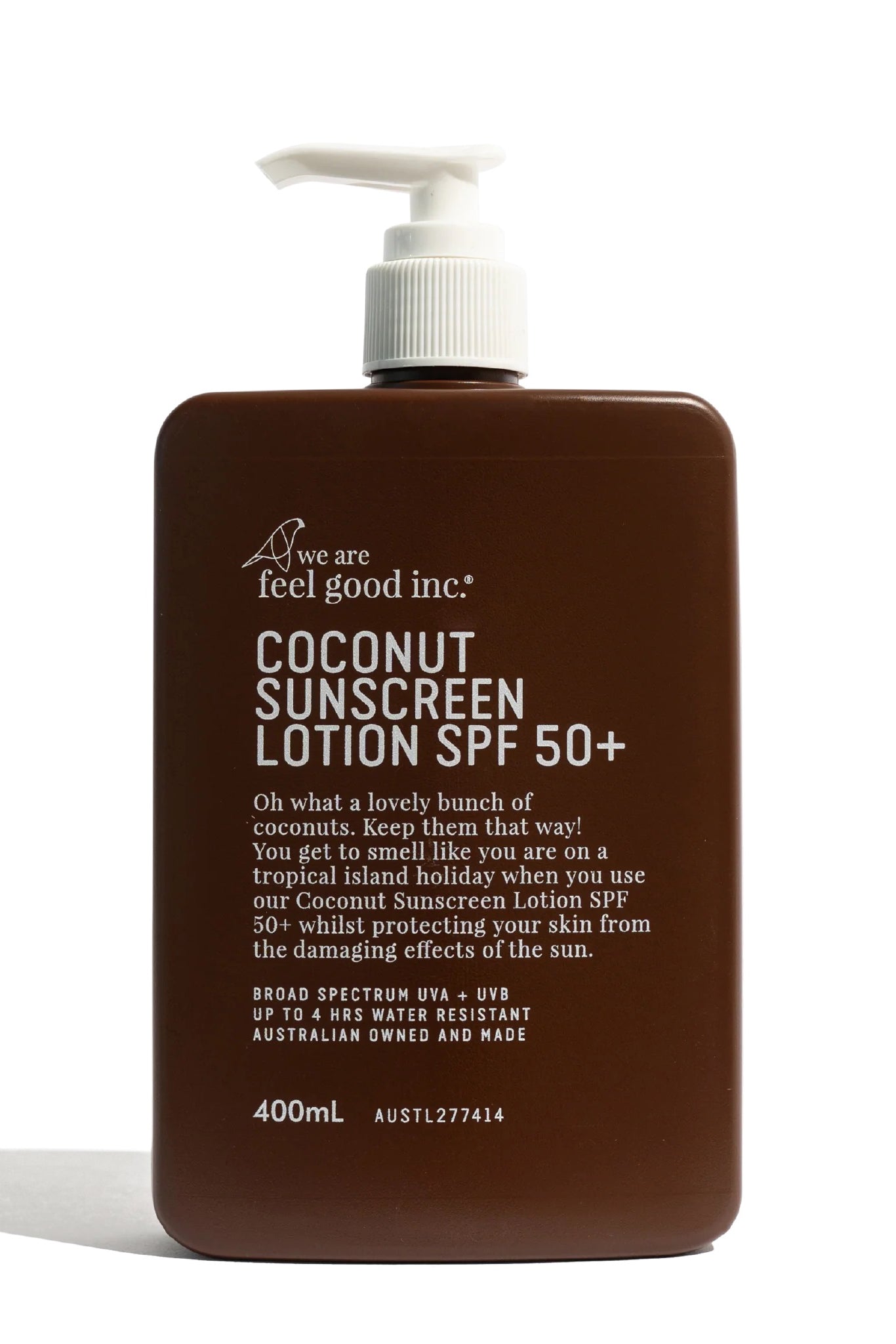 Sunscreen SPF 50+ 400ml - Coconut