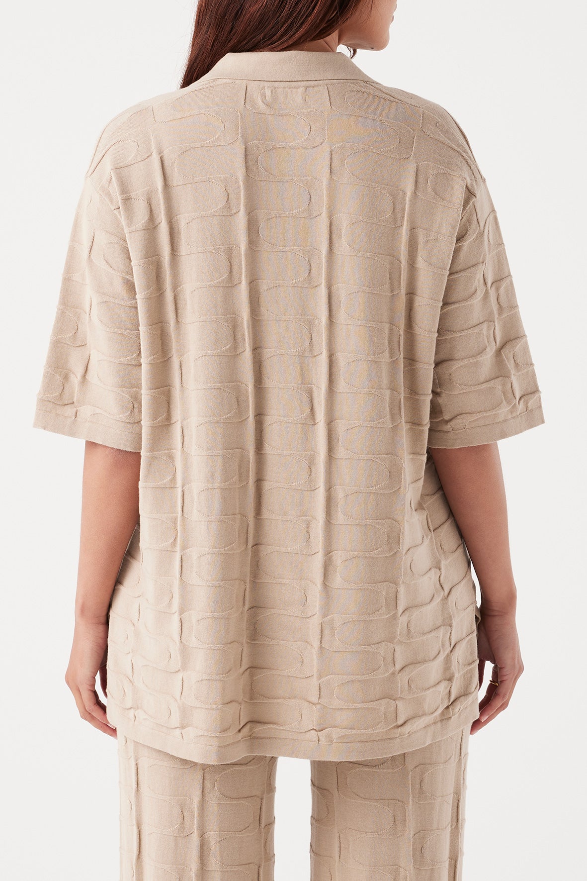 Lara Organic Cotton Shirt - Taupe