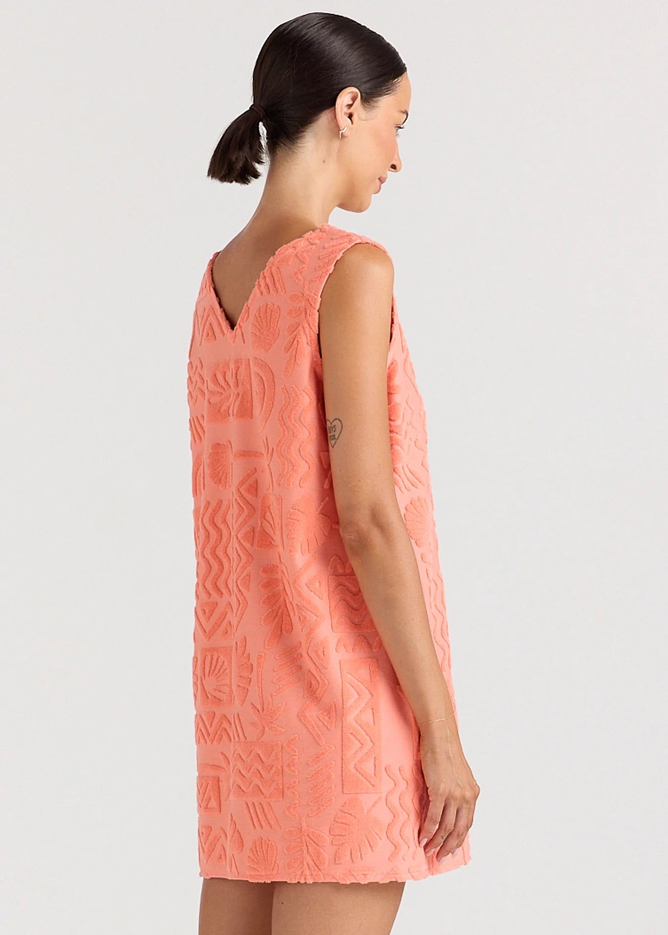 Mai Tai V Tunic Dress - Watermelon