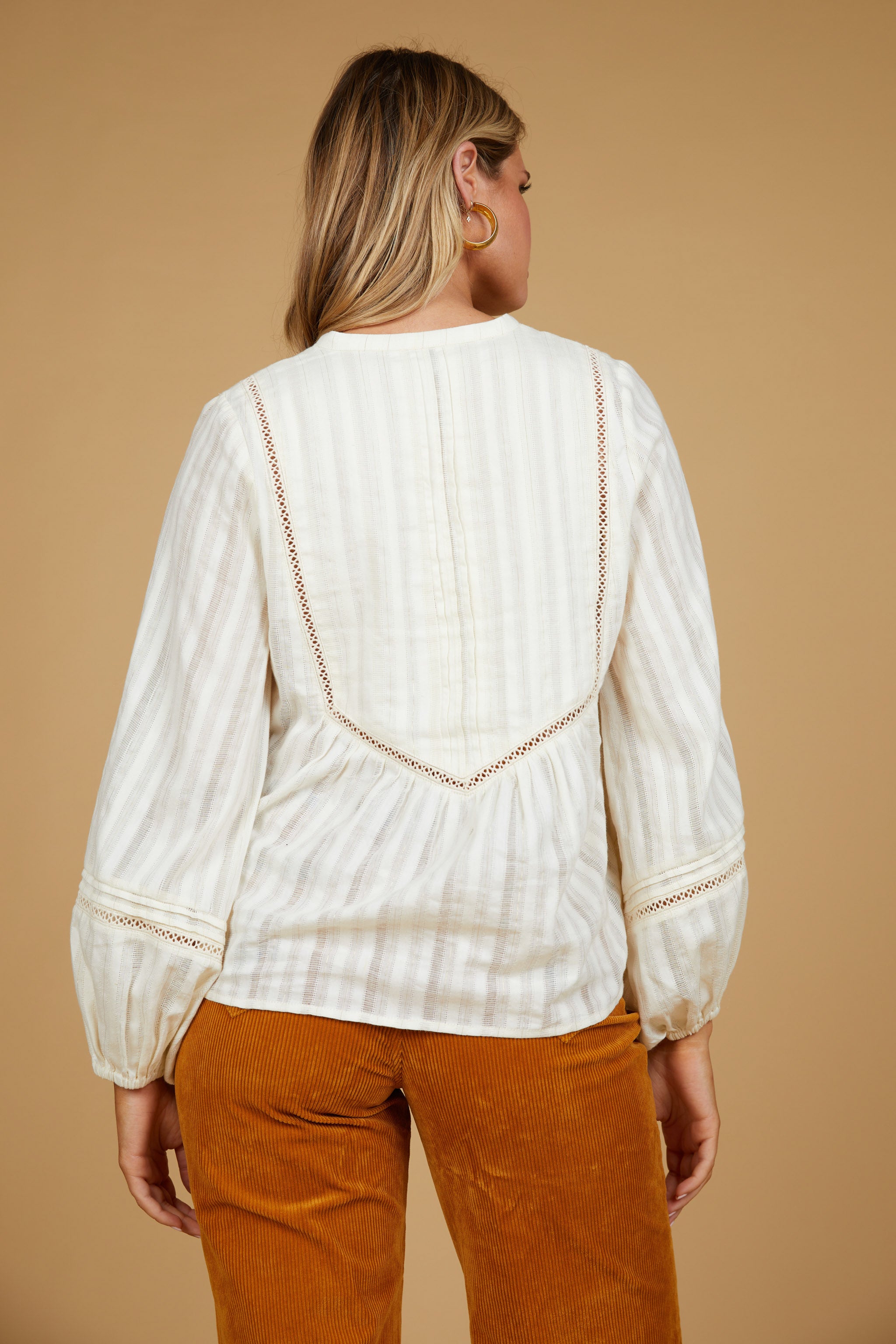 Sylvie Blouse - Pearl