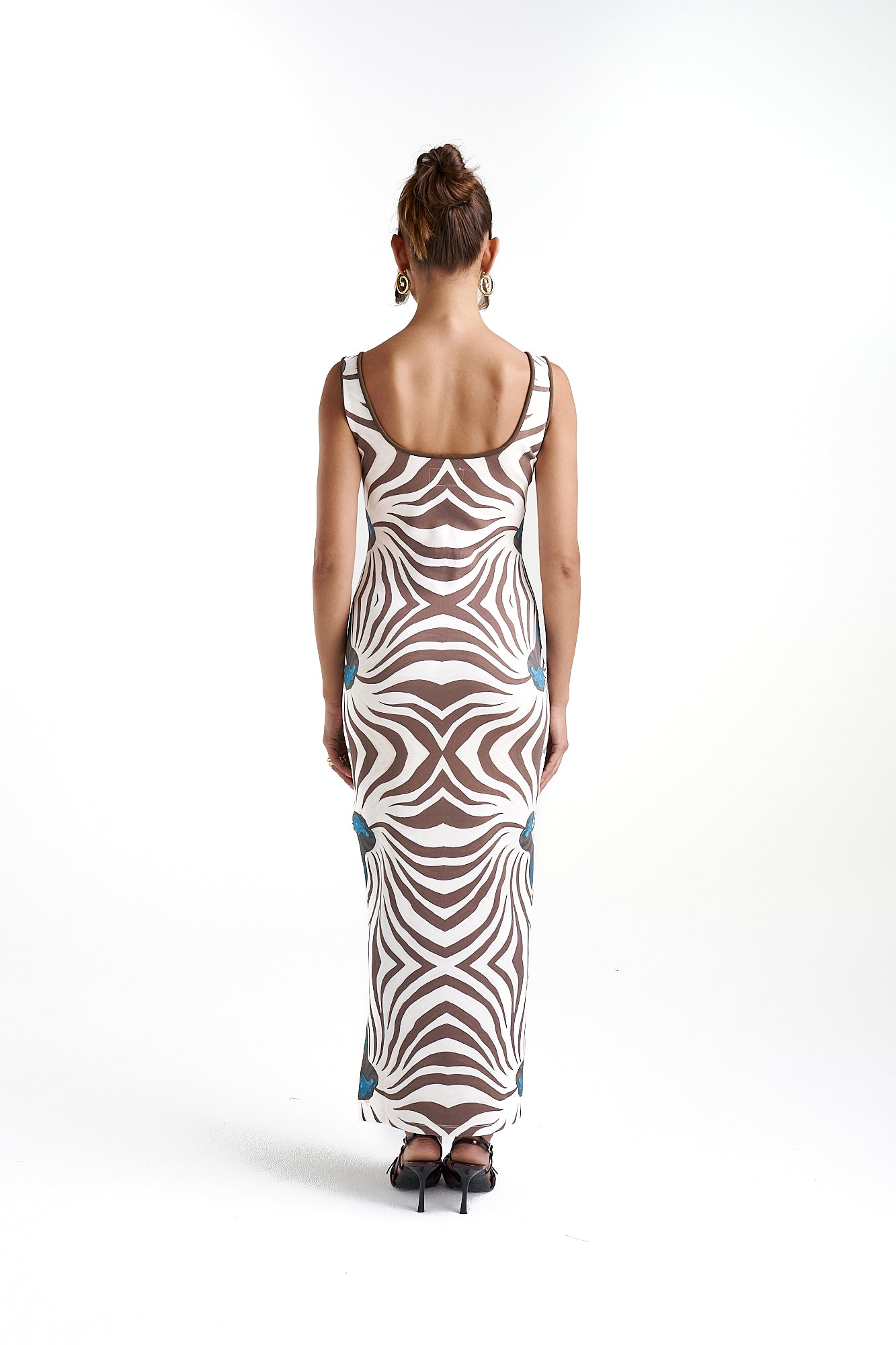 Scoop Neck Maxi Dress - Nautilus