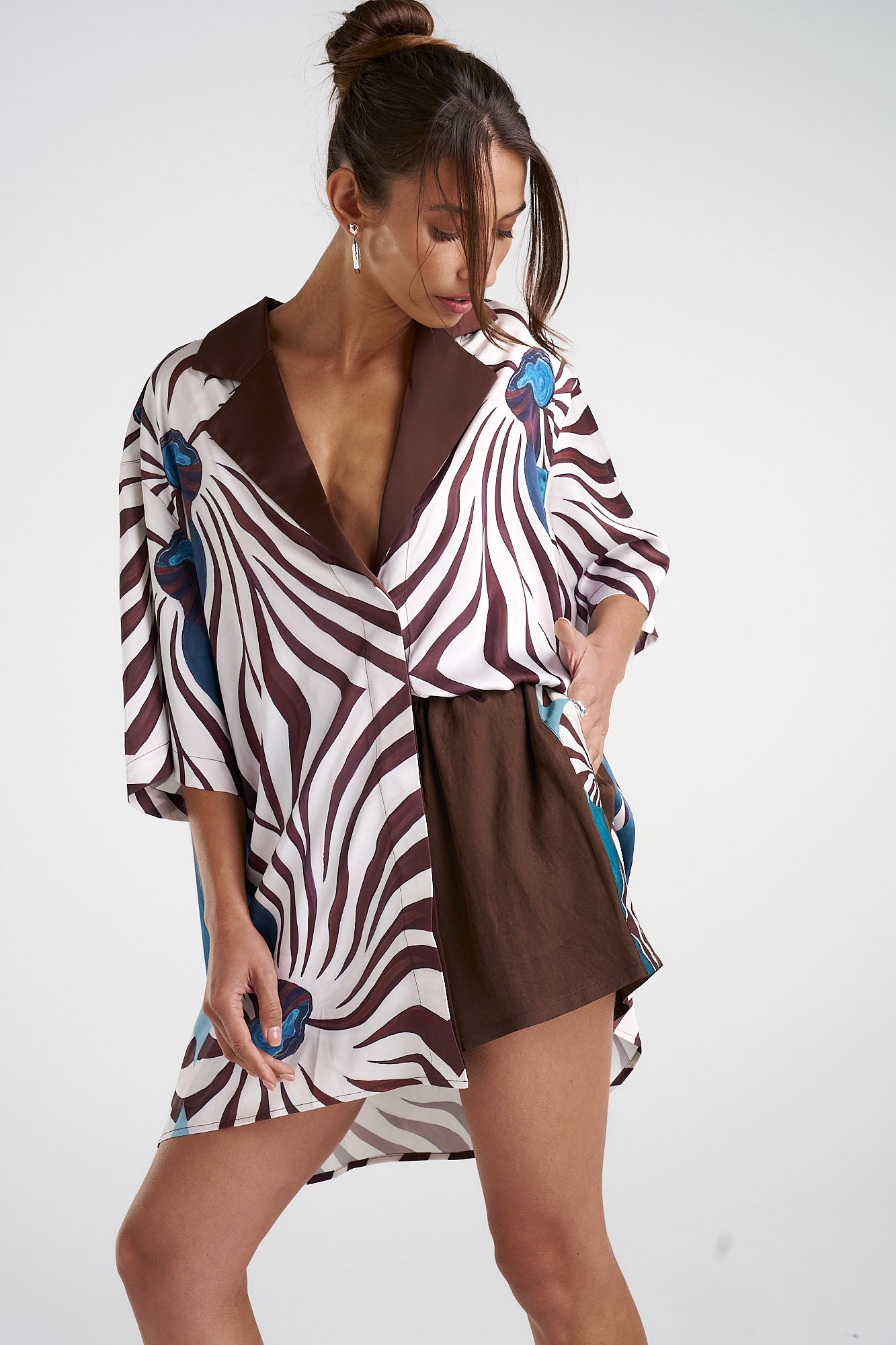 Luke Shirt Dress - Nautilus