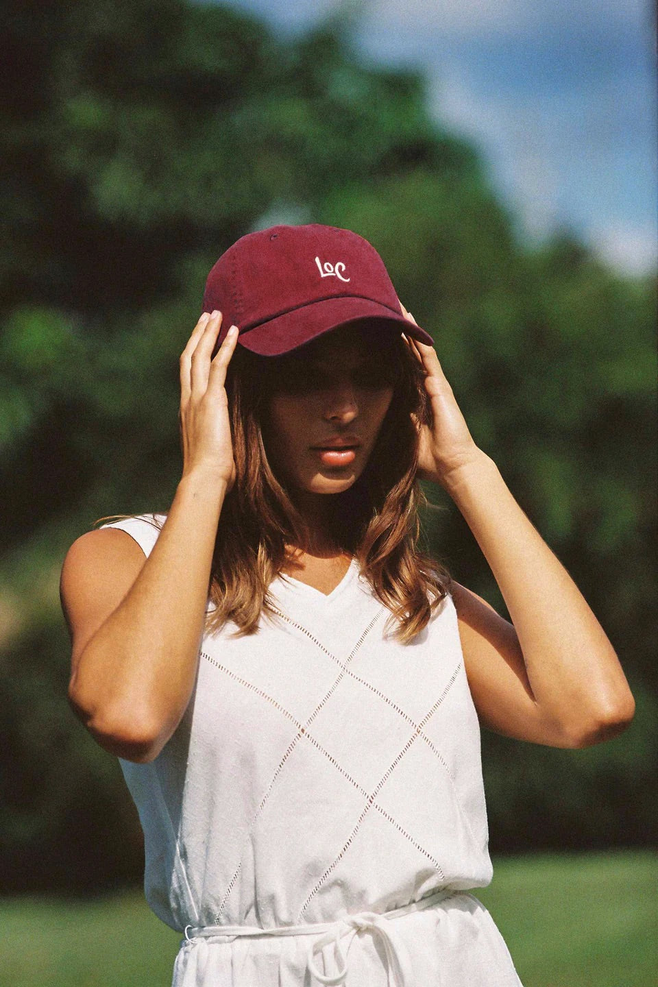 The LOC Cap - Maroon