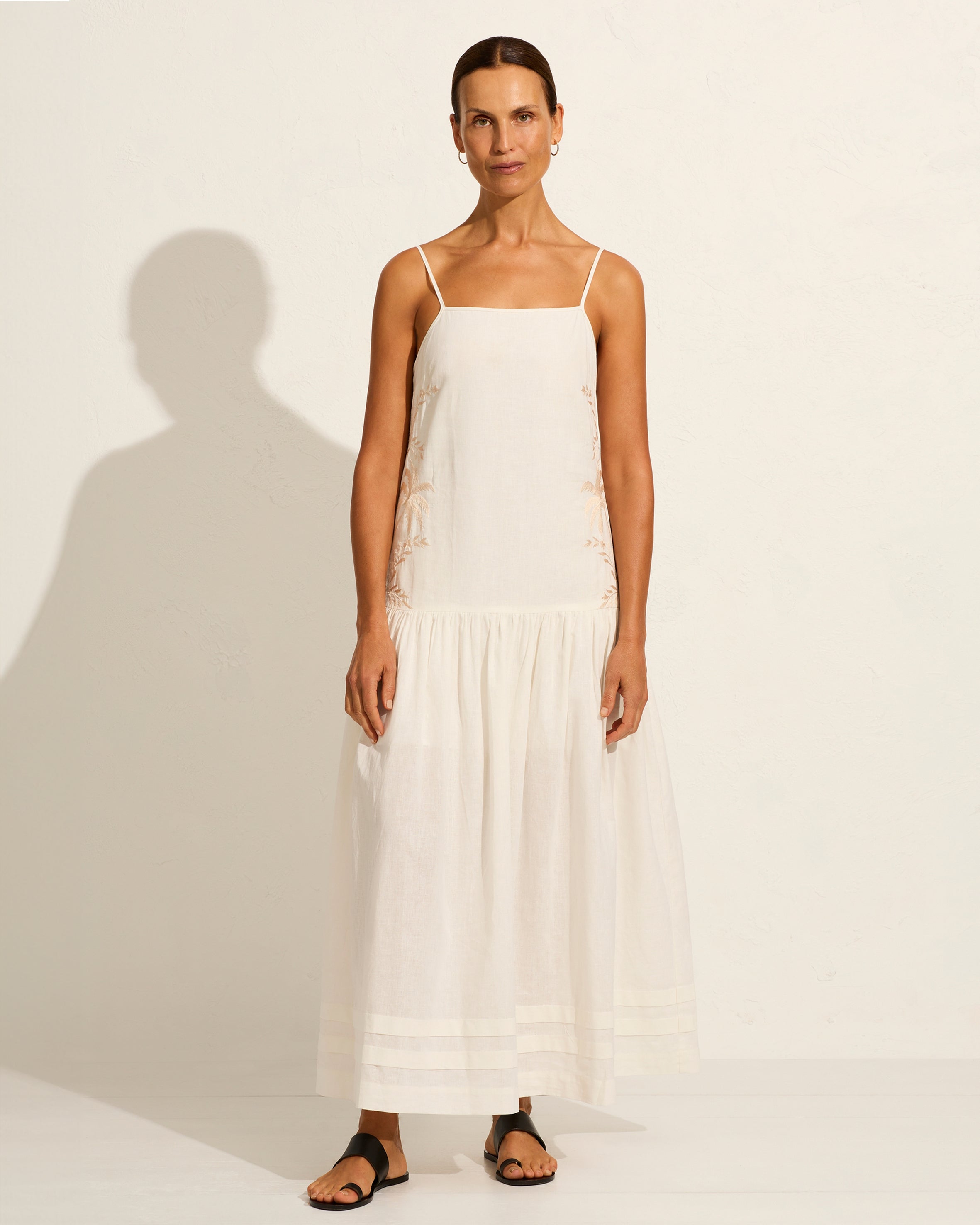 Palma Maxi Dress - Off White