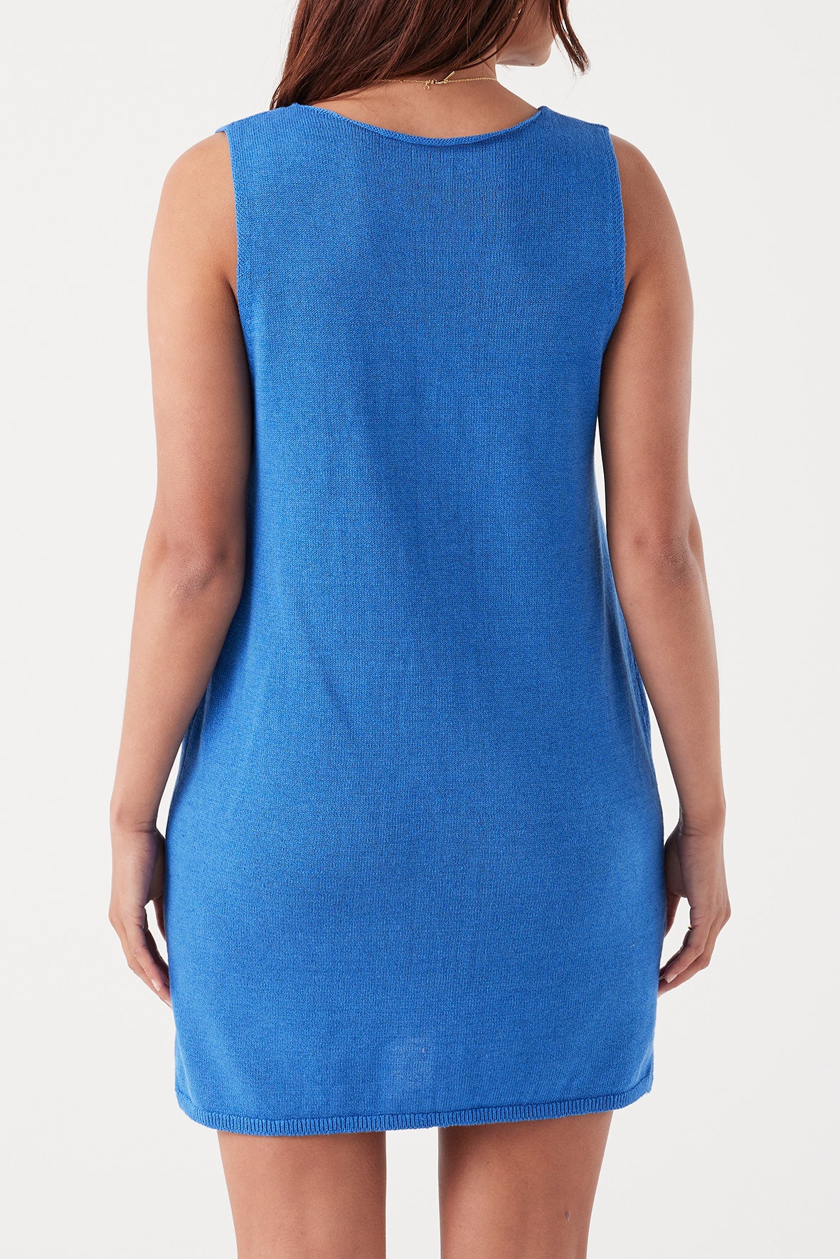 Poppy Mini Dress - French Blue