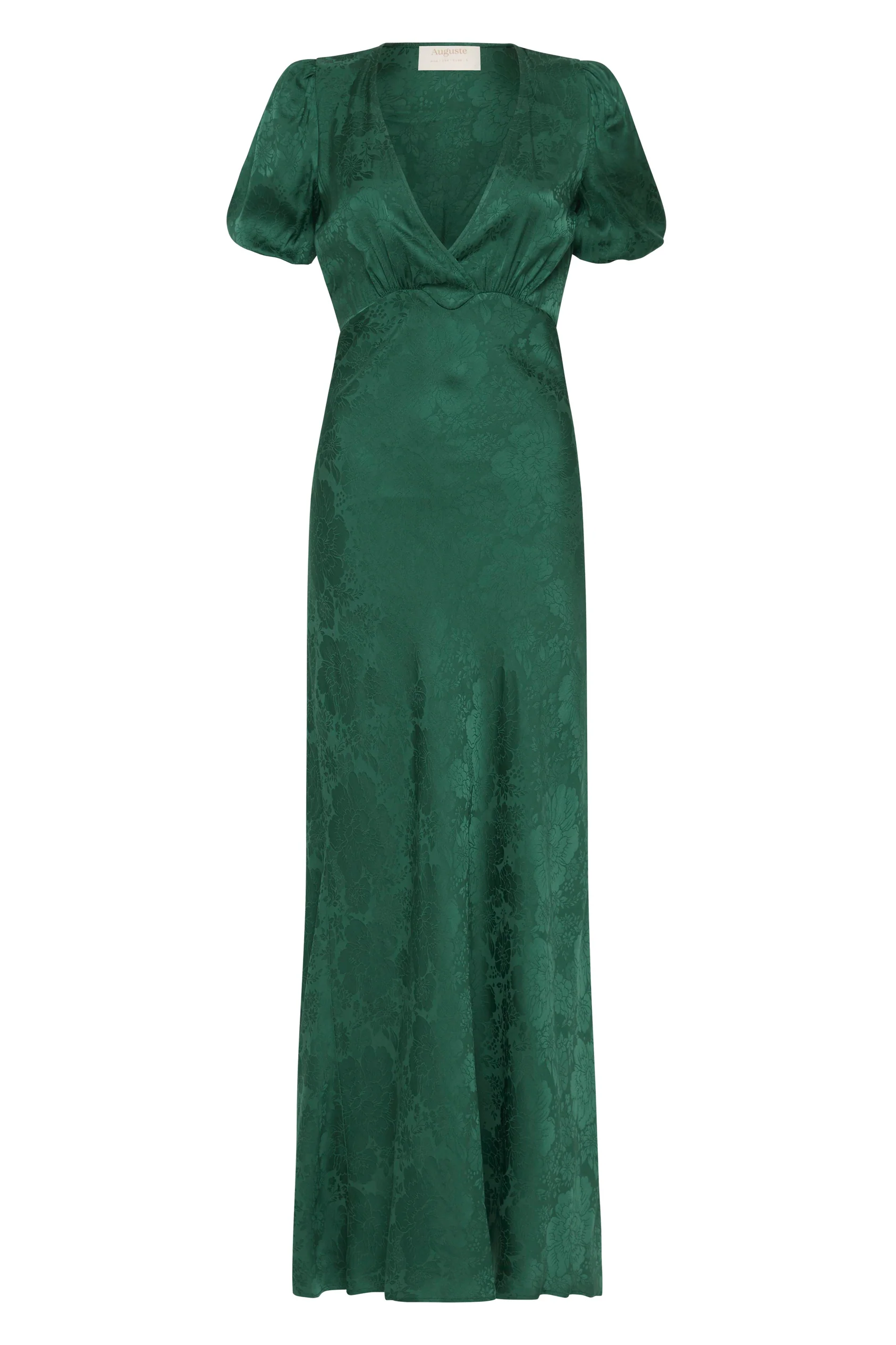 Pamela Midi Dress - Emerald Green