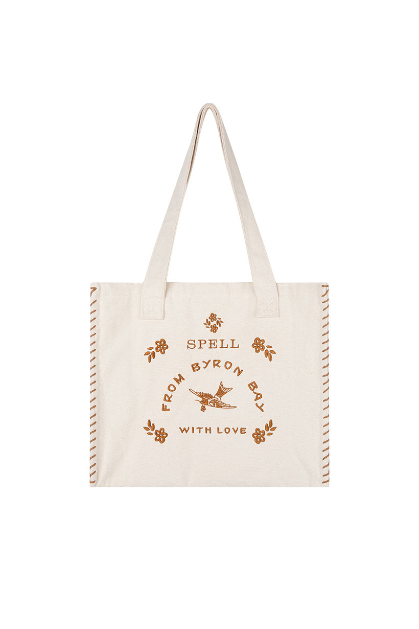 Holiday Tote Bag - Rope