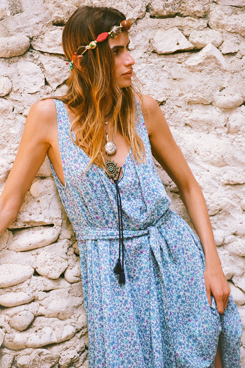 Love Jetty Sundress - Blue Nirvana