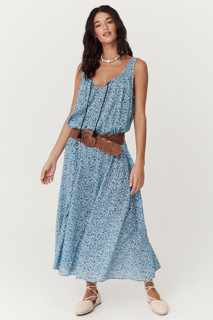 Love Jetty Sundress - Blue Nirvana