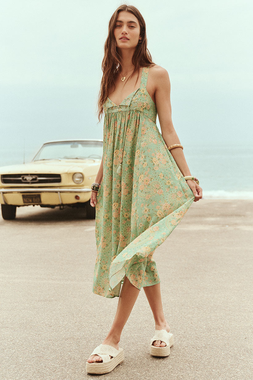 Melody Strappy House Dress - Arizona