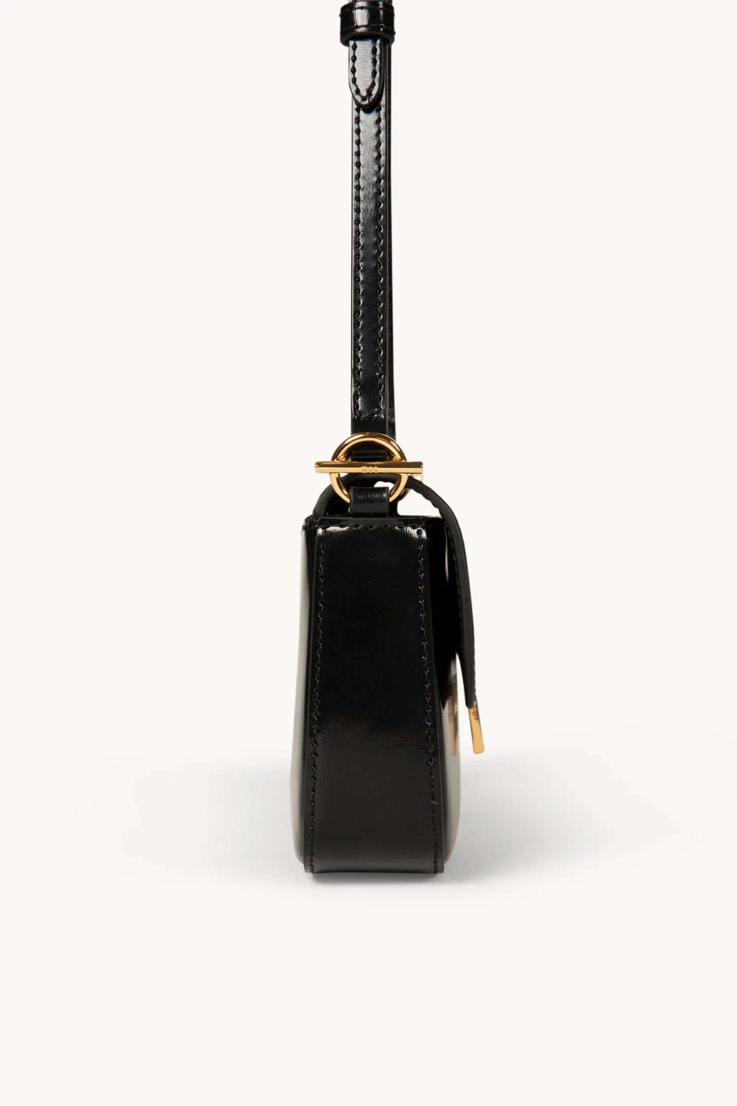 The Jolie Baguette Bag - Gold