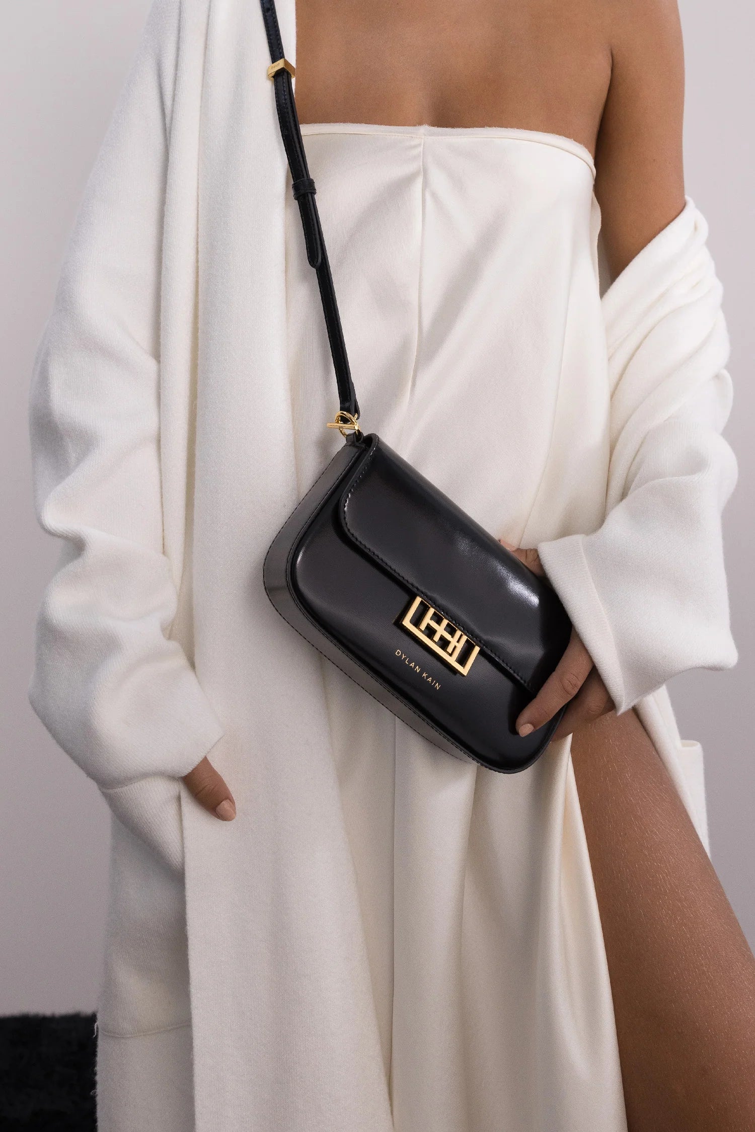 The Jolie Baguette Bag - Gold