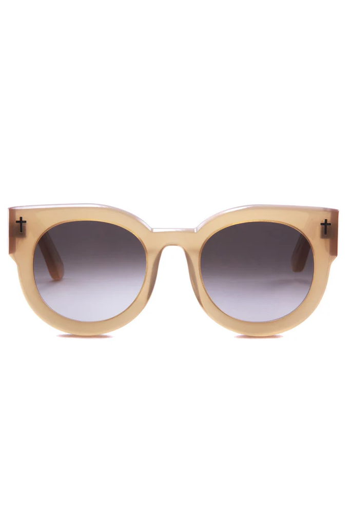 A Dead Coffin Club | Sunglasses - Peach / Brown Gradient Lens