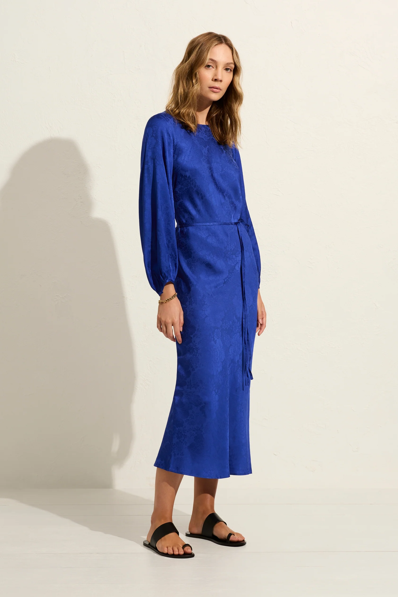 Clara Midi Dress Cobalt