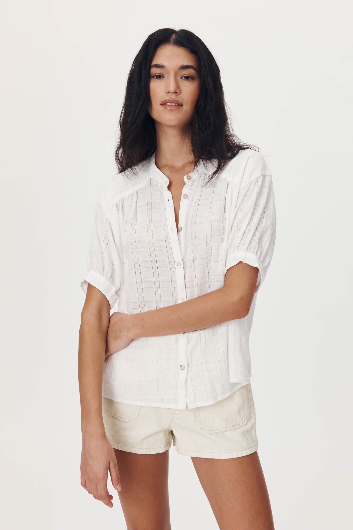 Cora Spring Blouse - Bone