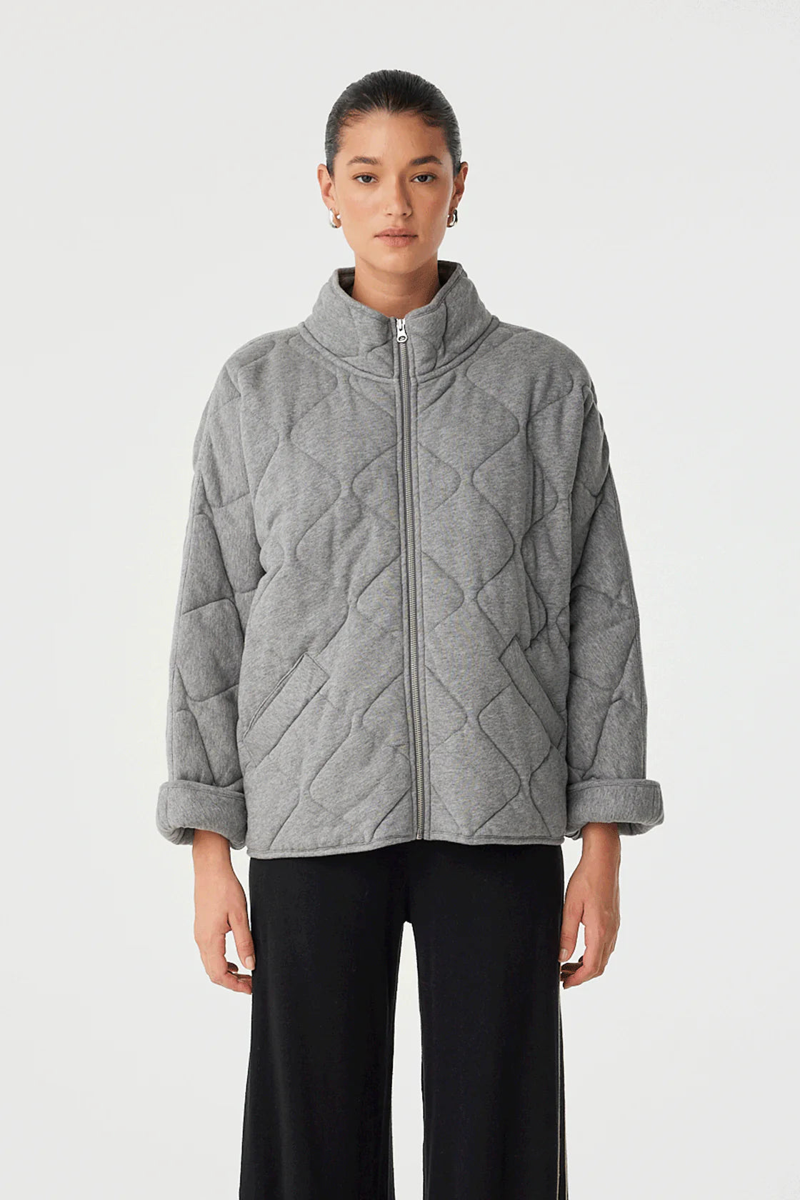 Pia Jacket - Grey Marle