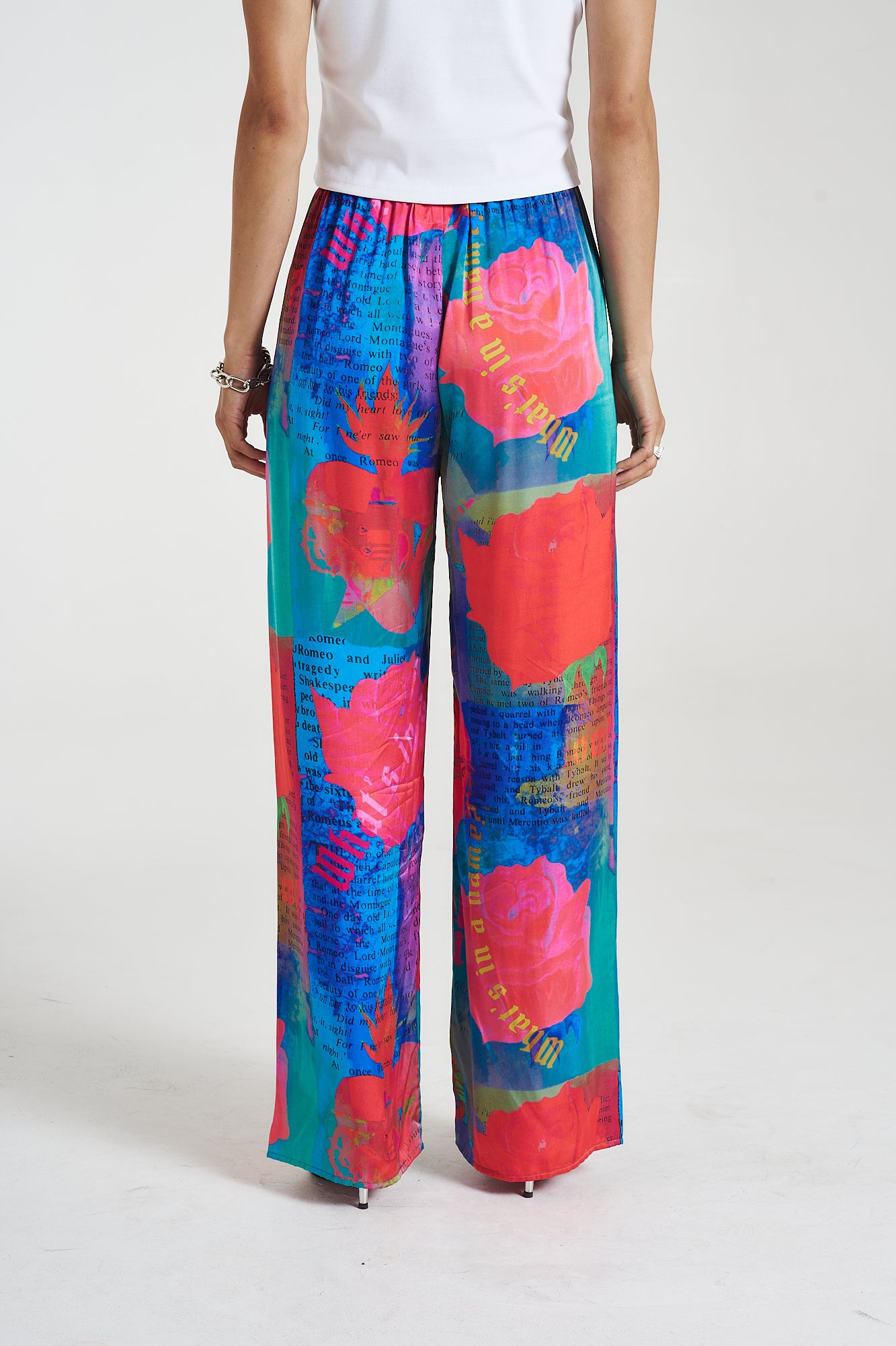 Elastic Waist Pant - O,Romeo