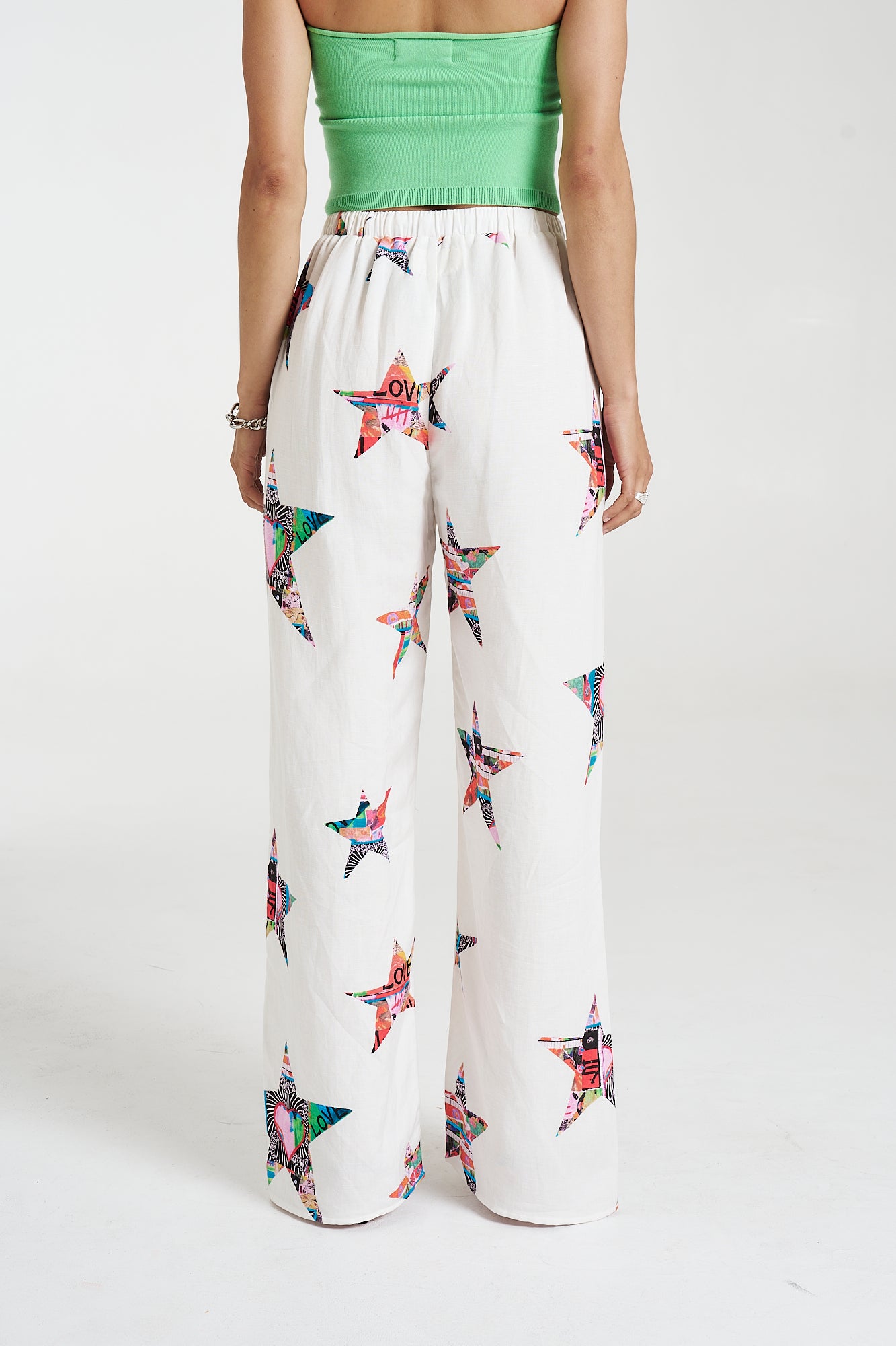 Elastic Waist Pant - Star X Lovers