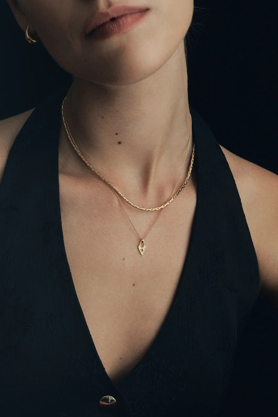 Amore Necklace - Gold