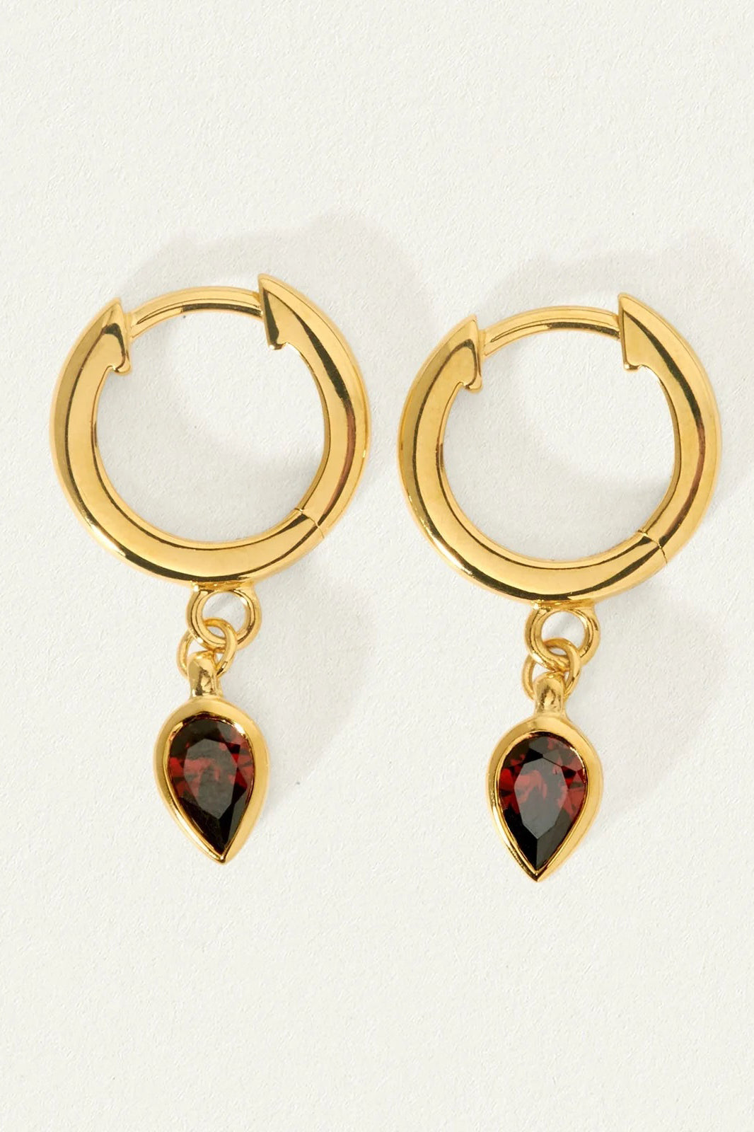 Flame Earrings - Gold