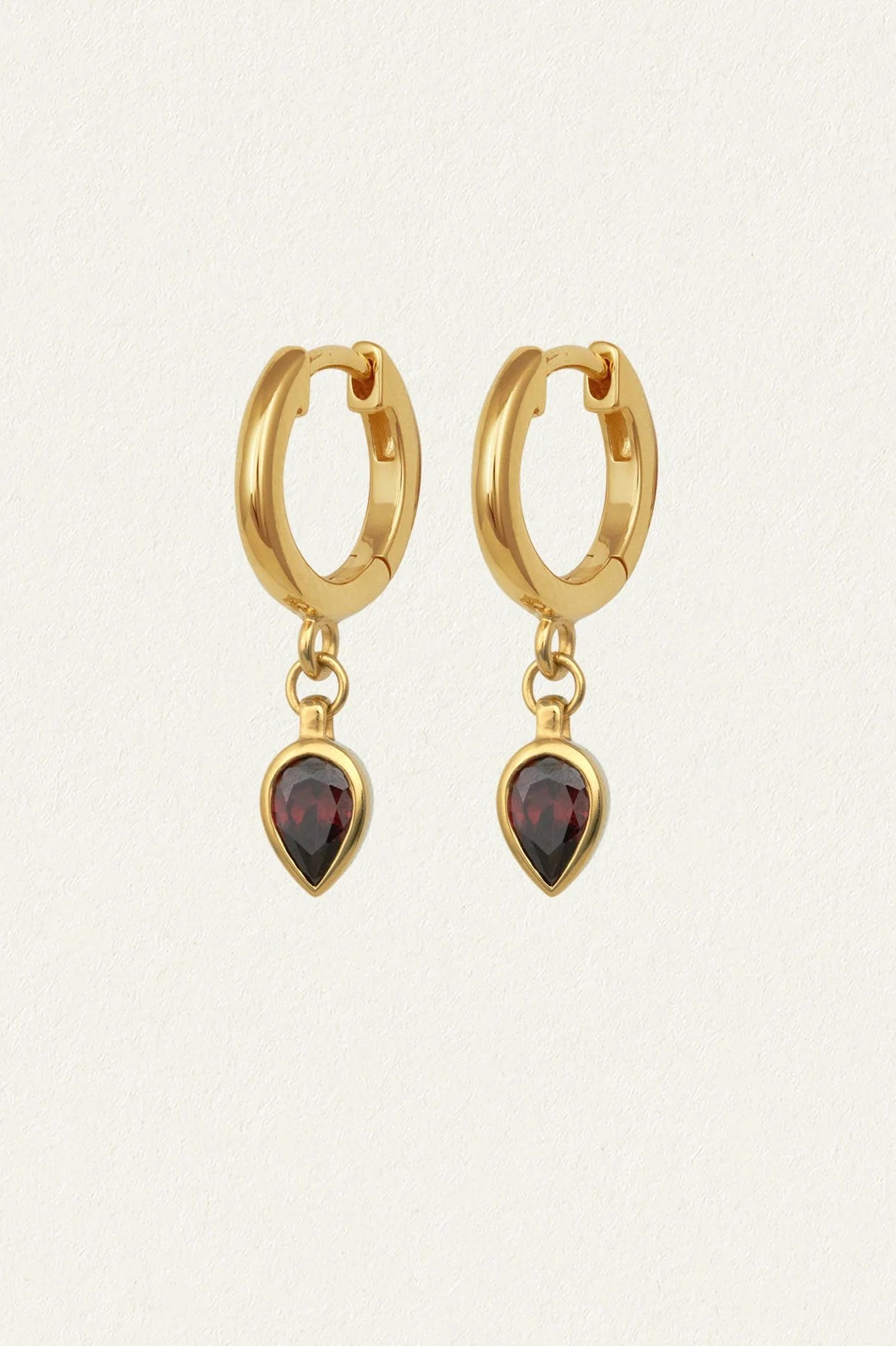 Flame Earrings - Gold