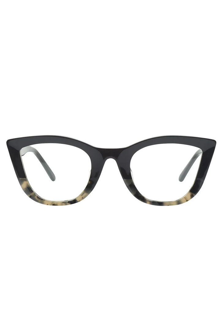 Ludwig | Optics - Black to Indio Tort / Clear Lens