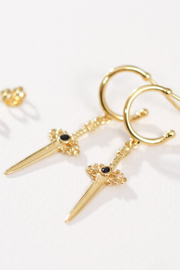 Themis Earrings Gold