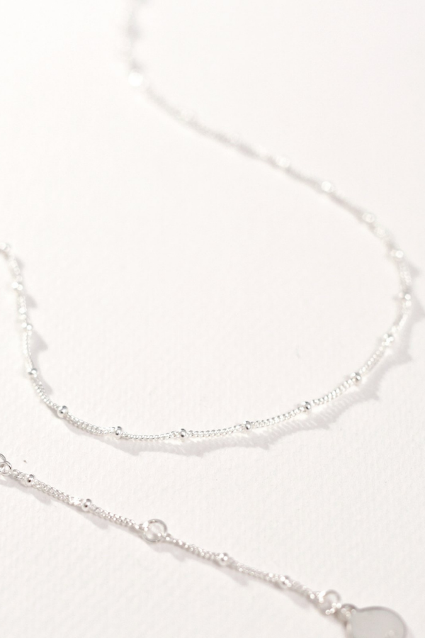 Fine Choker Chain - Silver