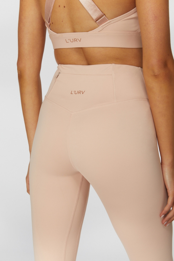 Sweet Sanctuary 3/4 Legging - Blush