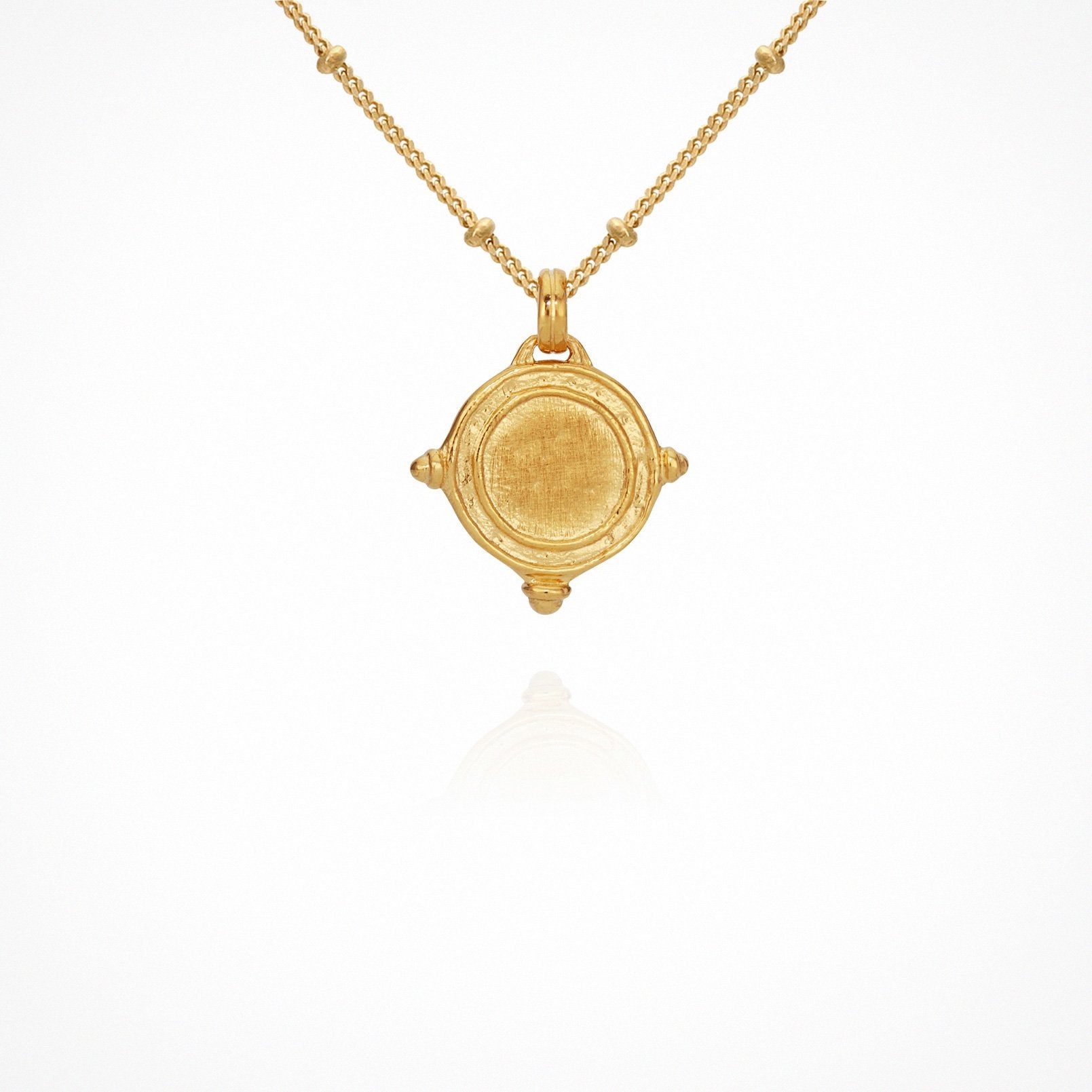 Petra Coin Necklace - Gold